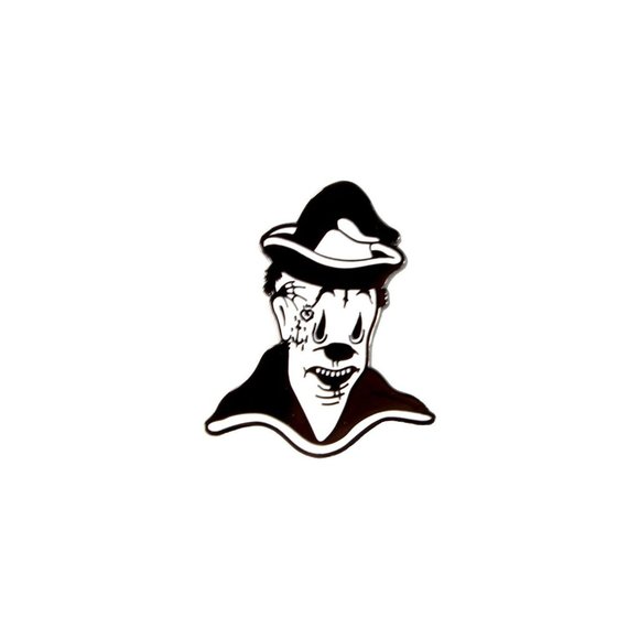 Enamel Pin Custom Lapel The Sailor Clown Street Art Hat Pin - Picture 1 of 3